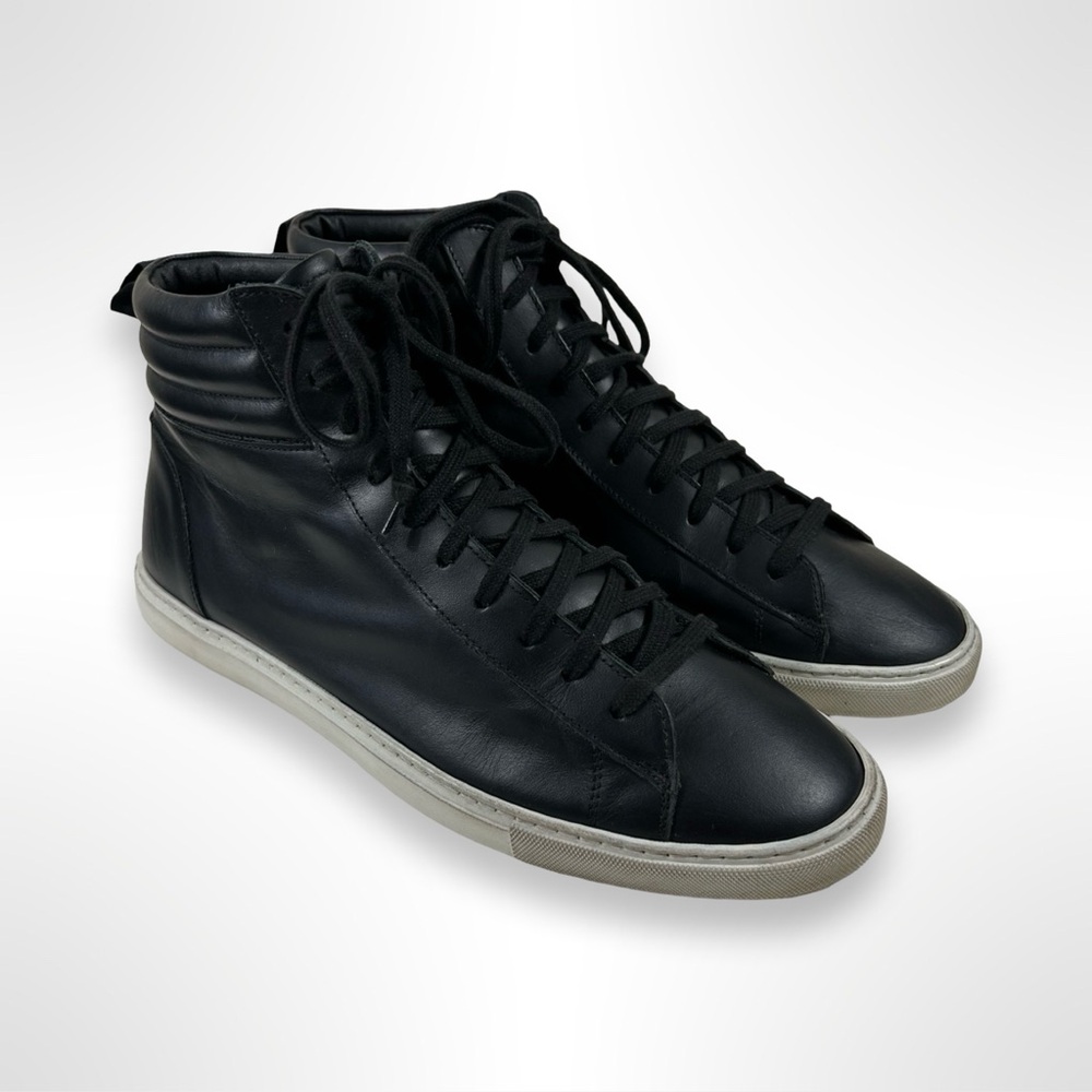 Oliver Cabell Black High-Top Sneakers